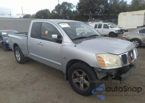 2004 Nissan Titan Se z USA, uszkodzony, nr VIN 1N6AA06A04N513160